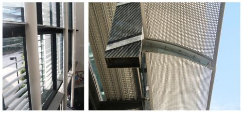 Main Interior Detail and Anchoring Detail Lamellae