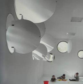 Link: Round interior solid shutters [040]